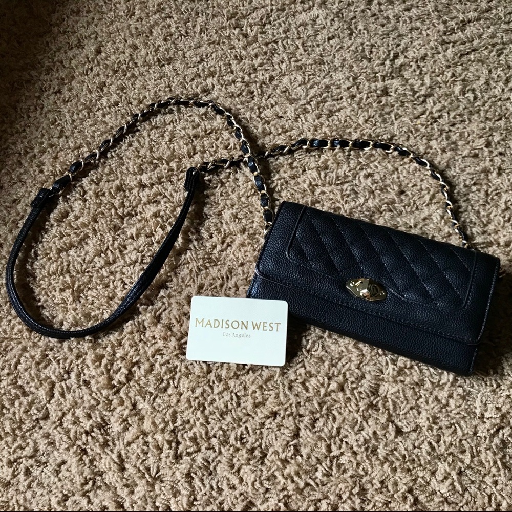 Madison East Los Angeles Small Black Crossbody